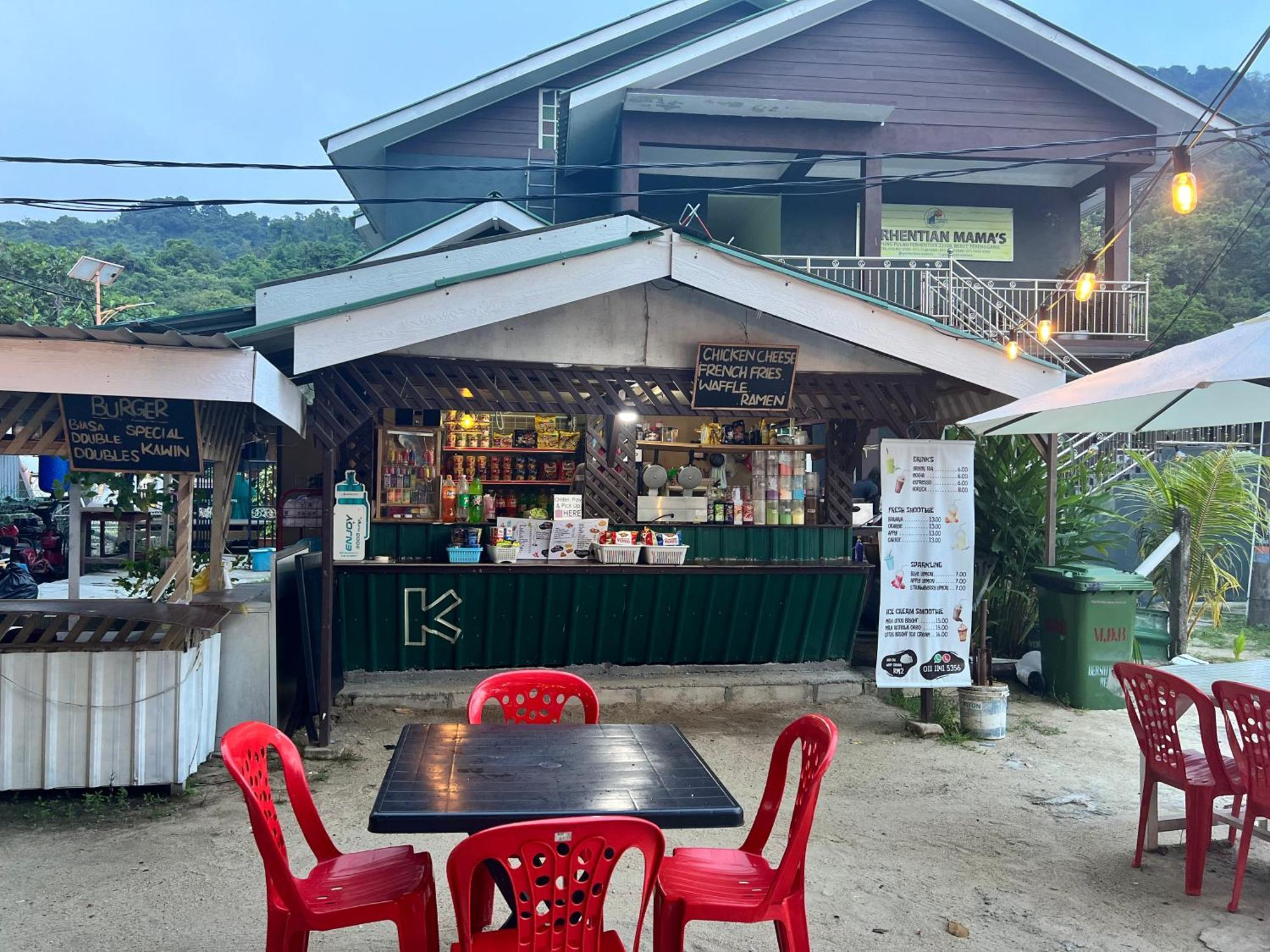 Perhentian Mama'S Hotel Kampong Pasir Hantu ภายนอก รูปภาพ